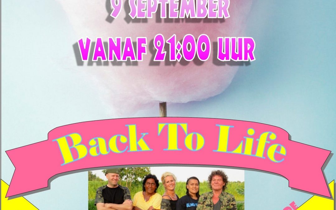 Sept 9 Kermis met Back to Live