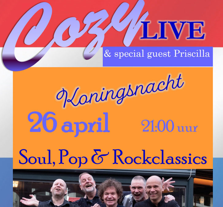 Cozy Band live 26 april 2023