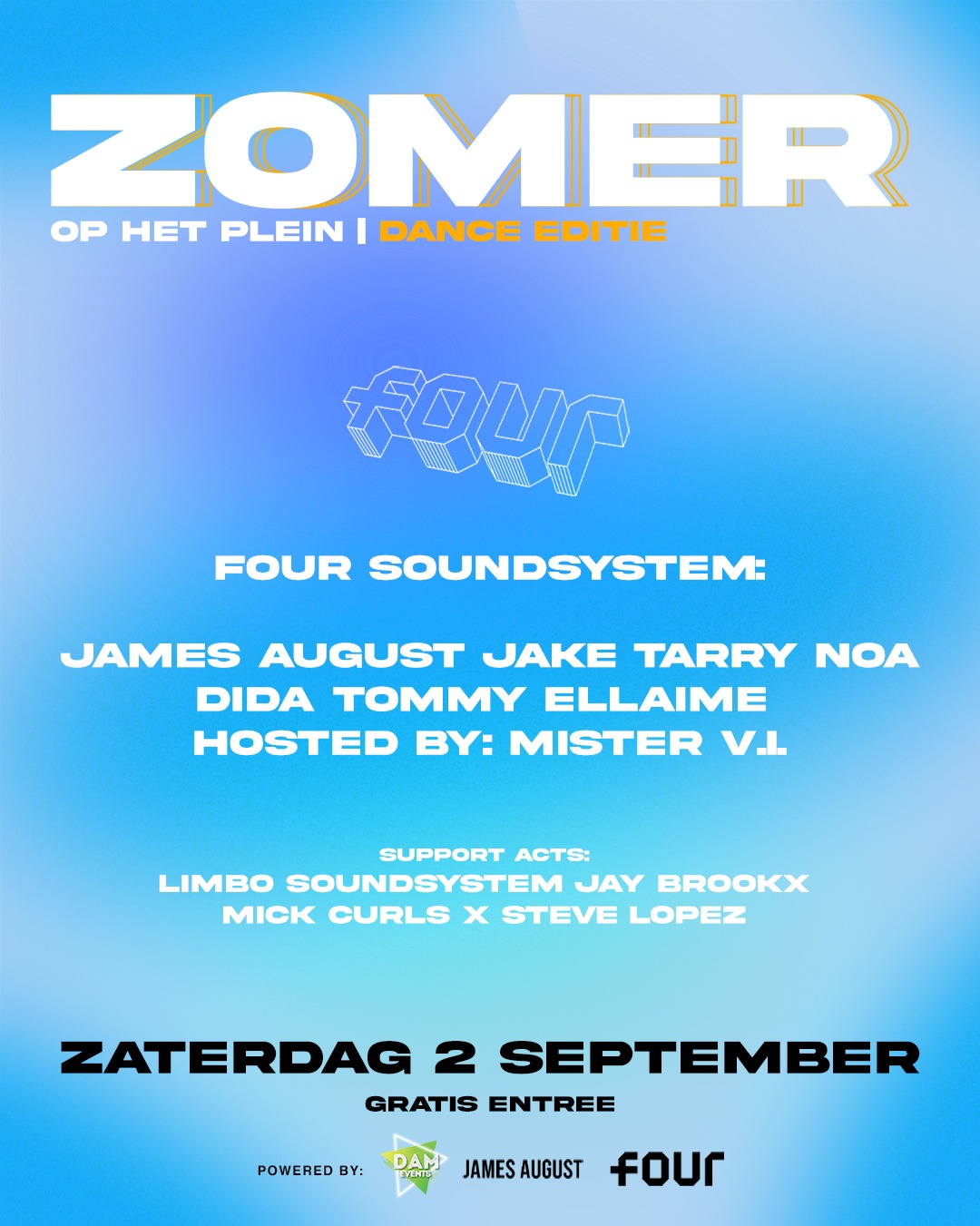zomer plein Dam Zaandam Dance Editie 2023