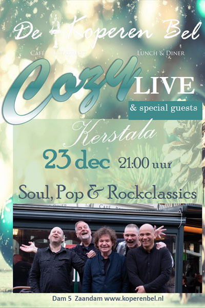 Cozy Band live Kerst editie