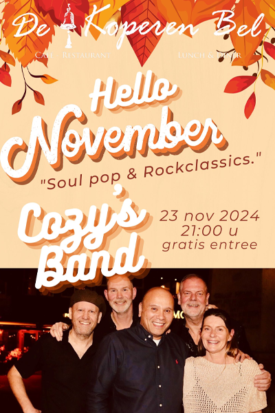 Cozy Band “Hello November” 2024