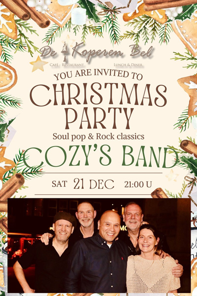 Cozy’s Band – Kerst Editie 2024